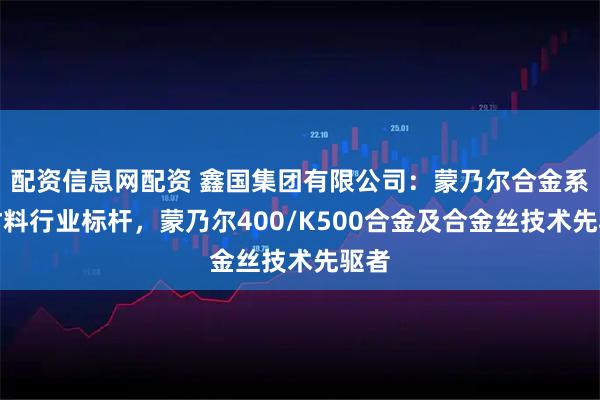 配资信息网配资 鑫国集团有限公司：蒙乃尔合金系列材料行业标杆，蒙乃尔400/K500合金及合金丝技术先驱者